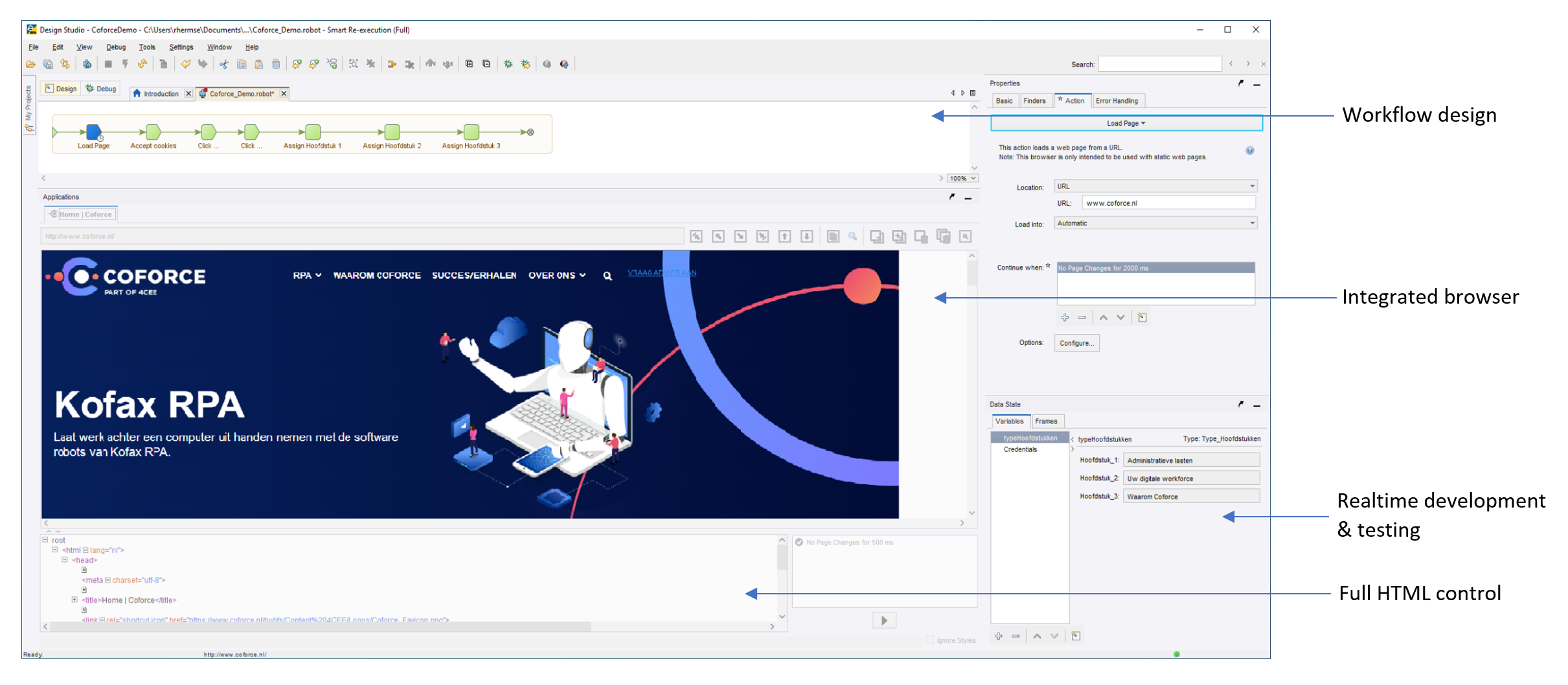 Kofax sales rpa tool